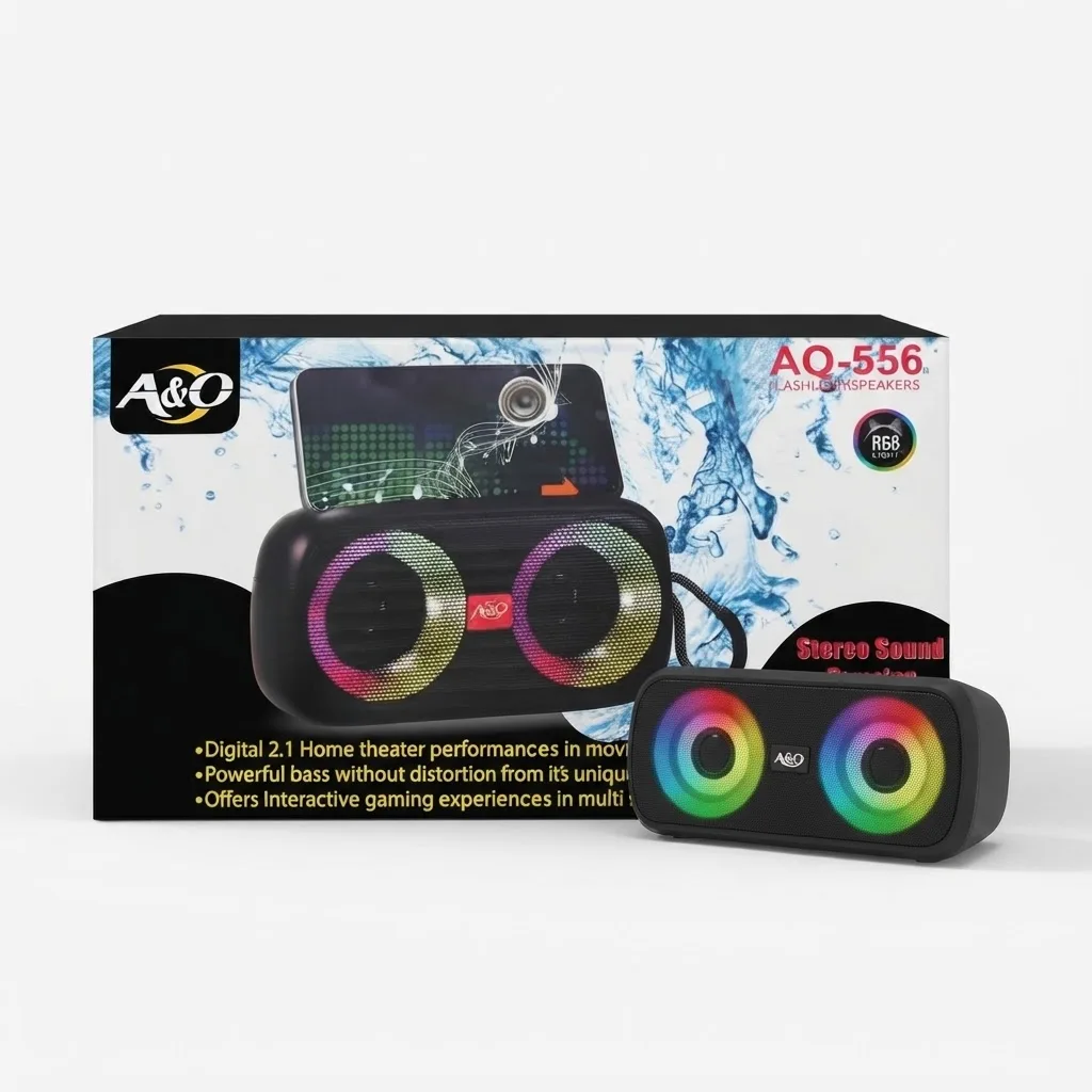 A&O AQ-556 Flashlight Speakers