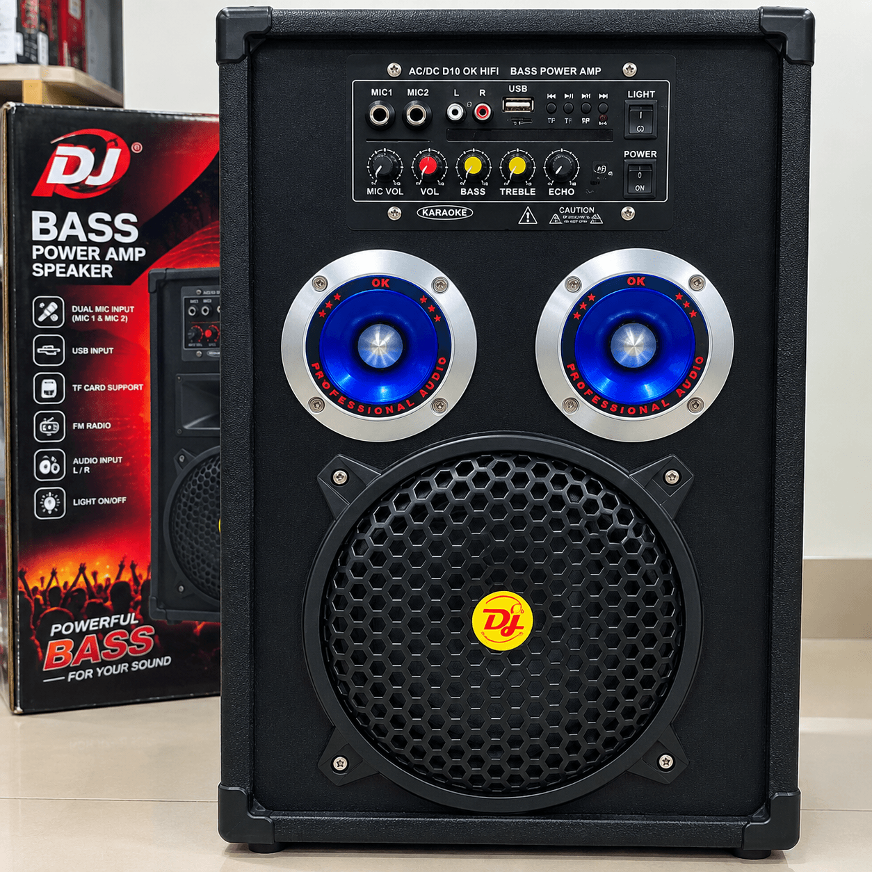 DJ 2.1 Channel Multimedia Speaker System – Dual Satellite Speaker with Powerful Bass