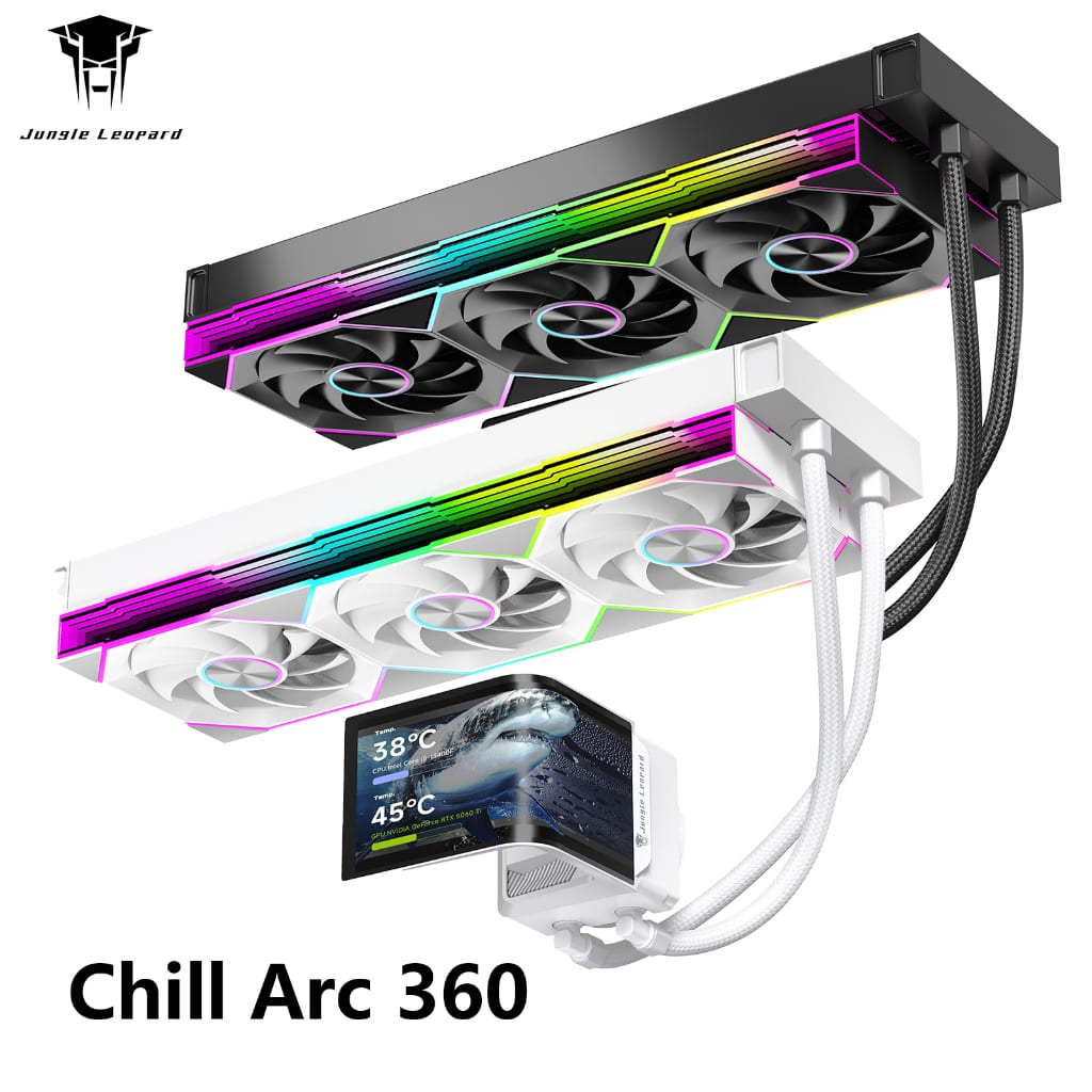 Liquid Cooler JUNGLE LEOPARD CHILL ARC CA360 360mm CURVED AMOLED