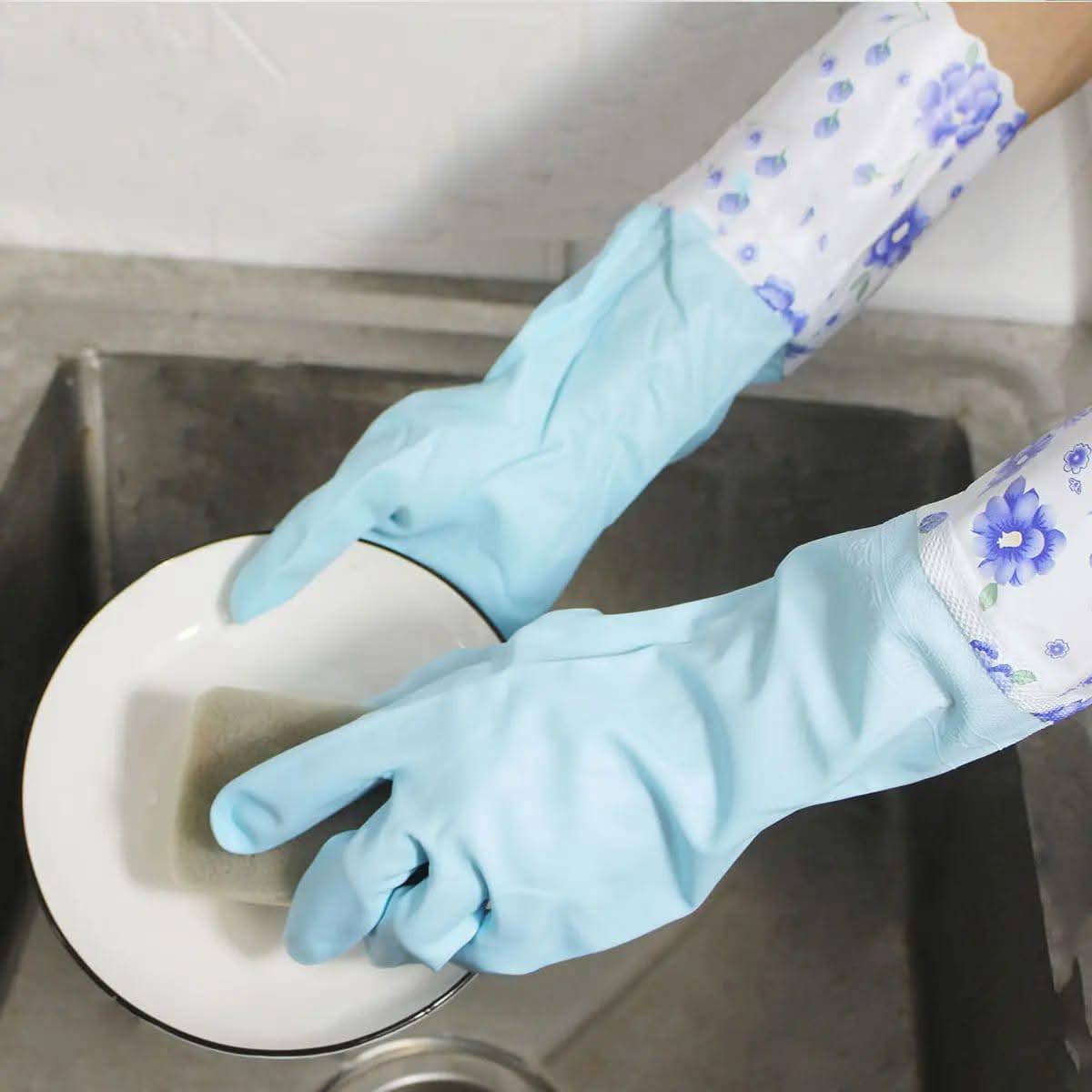 Silicon kitchen hand gloves 3
